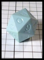 Dice : Dice - DM Collection - Jerry Alexander Blue Opaque D20 - Ebay Feb 2014